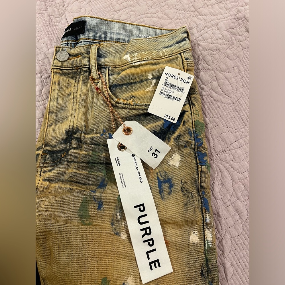 NWT purple brand men’s jeans size 31
